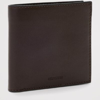 AllSaints Calfskin Delph Bifold Wallet - Image 3