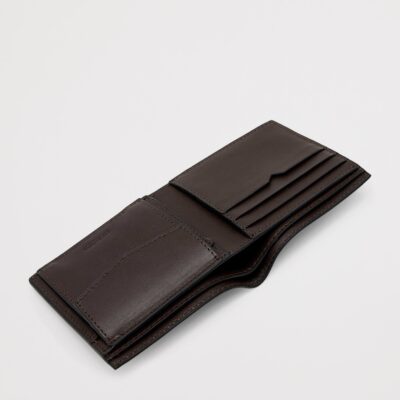 AllSaints Calfskin Delph Bifold Wallet - Image 4