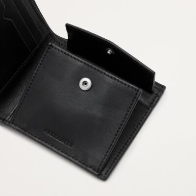 AllSaints Calfskin Delph Bifold Wallet - Image 4
