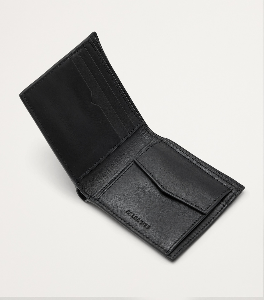 AllSaints Calfskin Delph Bifold Wallet - Image 5