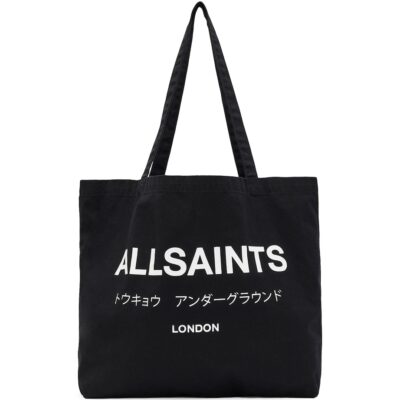 AllSaints Cotton Underground Tote Bag - Image 1