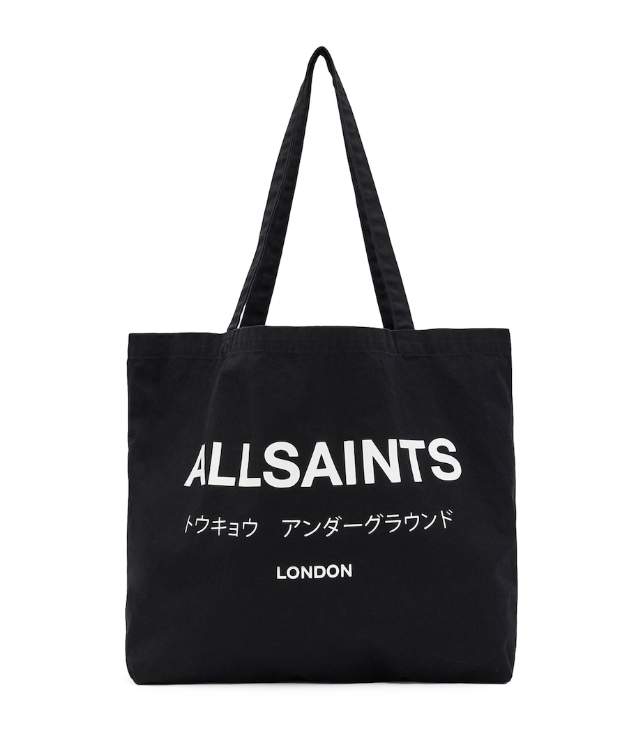AllSaints Cotton Underground Tote Bag - Image 1