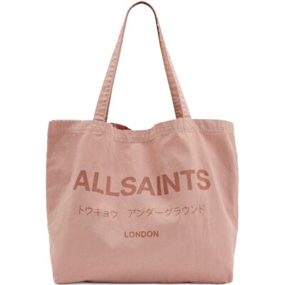 AllSaints Cotton Underground Tote Bag - Image 1