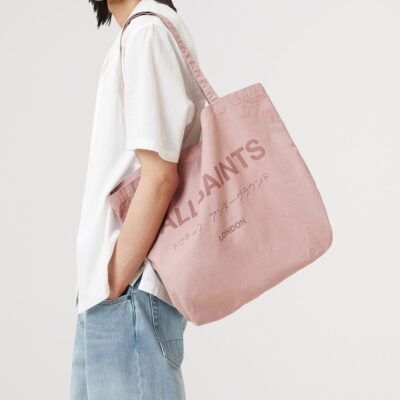 AllSaints Cotton Underground Tote Bag - Image 2