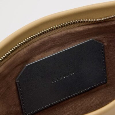 AllSaints Leather Bettina Clutch Bag - Image 2