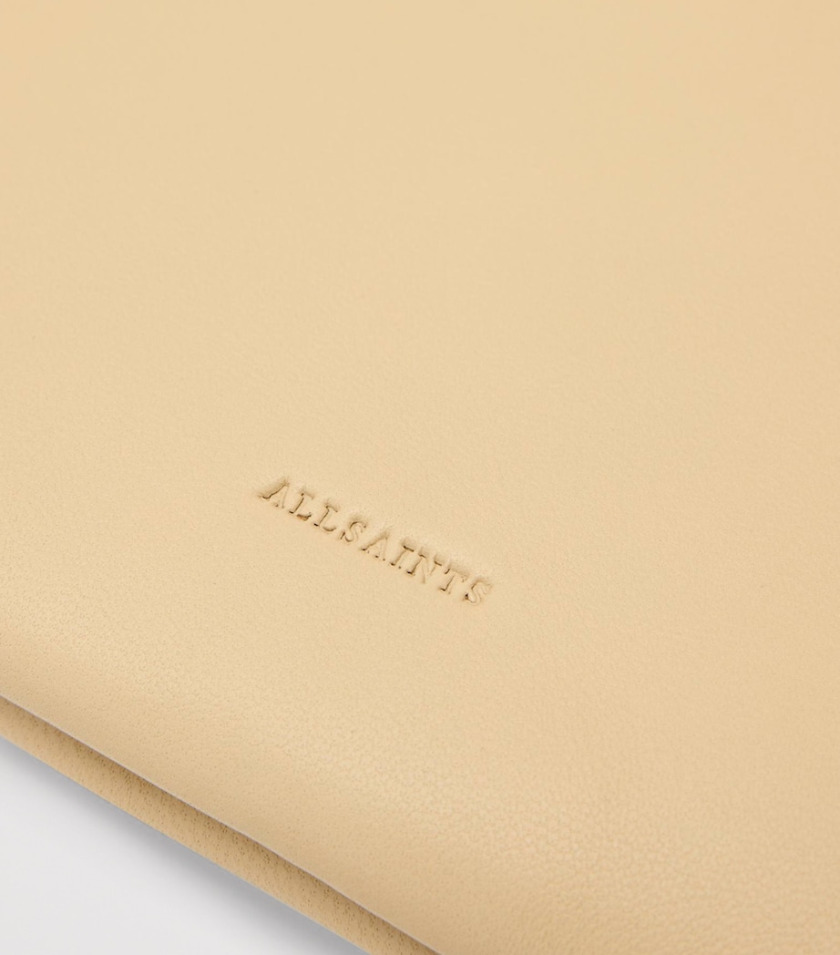 AllSaints Leather Bettina Clutch Bag - Image 4