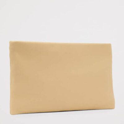 AllSaints Leather Bettina Clutch Bag - Image 5