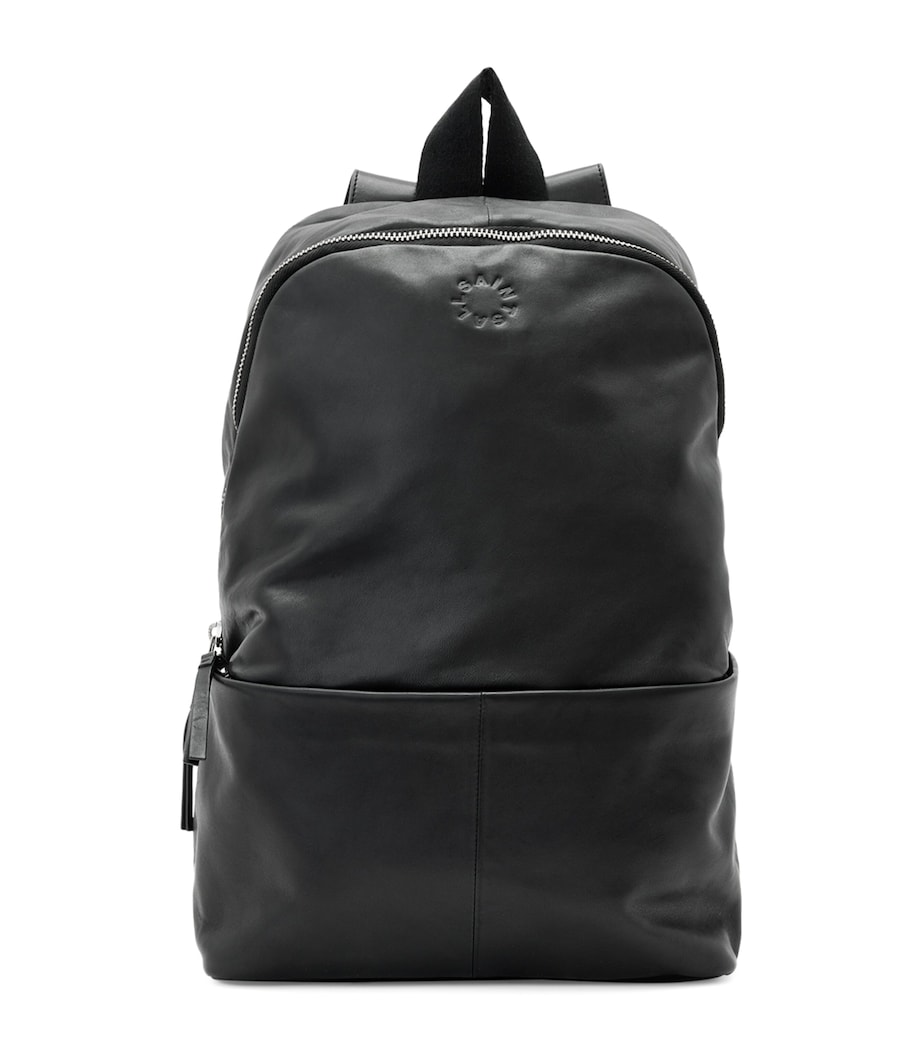 AllSaints Leather Finn Backpack - Image 1