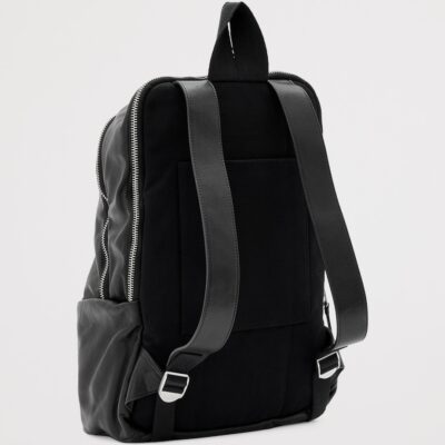 AllSaints Leather Finn Backpack - Image 3
