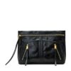 AllSaints Leather Jean Rey Pouch - Image 1