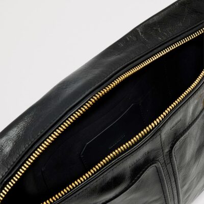 AllSaints Leather Jean Rey Pouch - Image 3