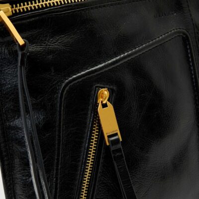 AllSaints Leather Jean Rey Pouch - Image 4