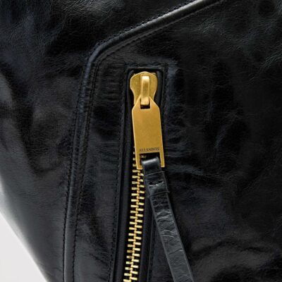 AllSaints Leather Jean Rey Tote Bag - Image 5