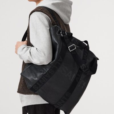 AllSaints Leather Kei Backpack - Image 5
