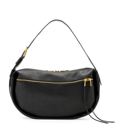 AllSaints Leather Noemie Shoulder Bag - Image 1