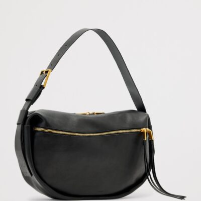 AllSaints Leather Noemie Shoulder Bag - Image 3