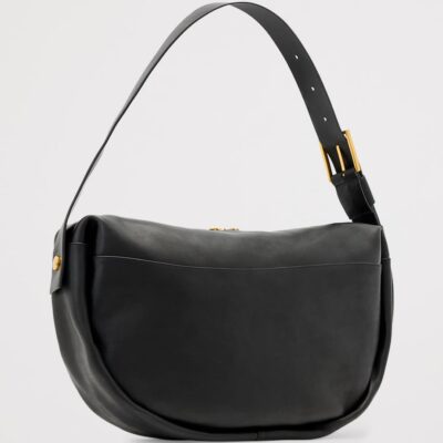 AllSaints Leather Noemie Shoulder Bag - Image 4