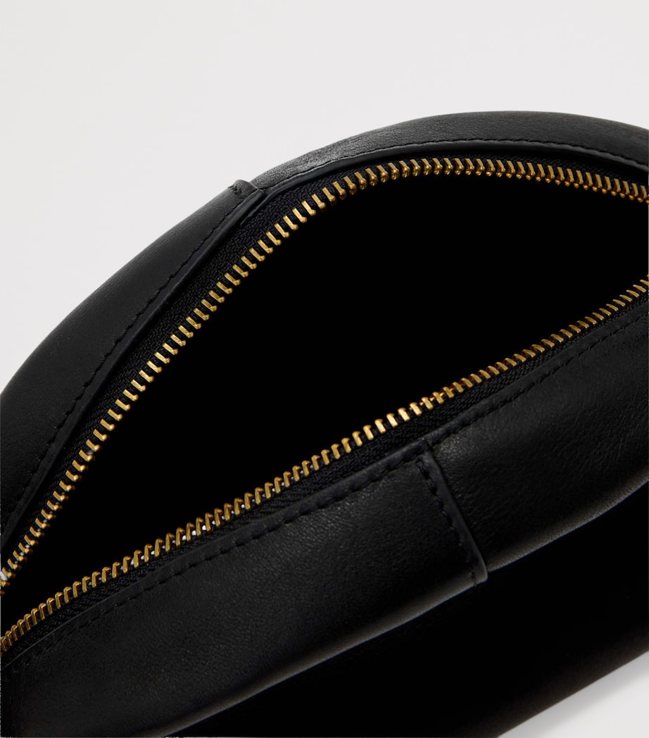 AllSaints Leather Rosalie Arc Cross-Body Bag - Image 3
