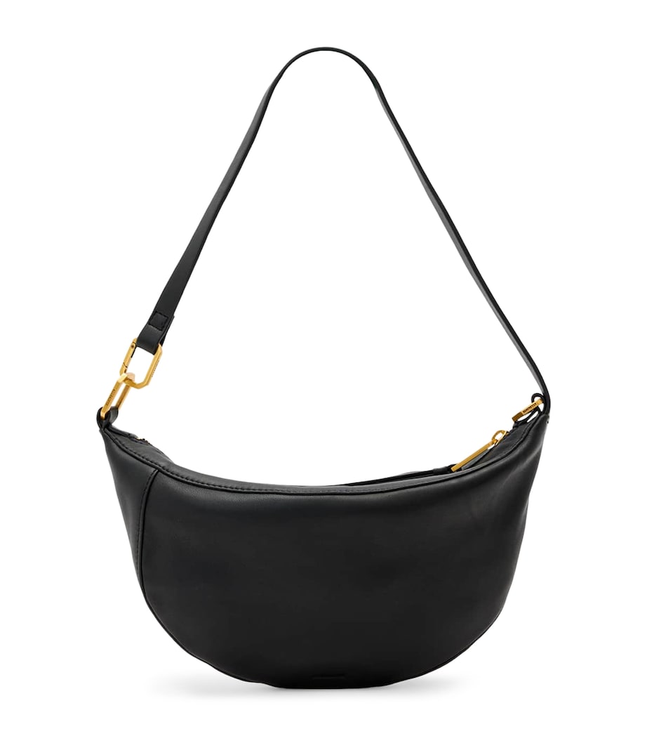 AllSaints Micro Leather Luna Shoulder Bag - Image 1