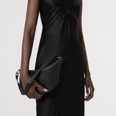 AllSaints Micro Leather Luna Shoulder Bag - Image 2