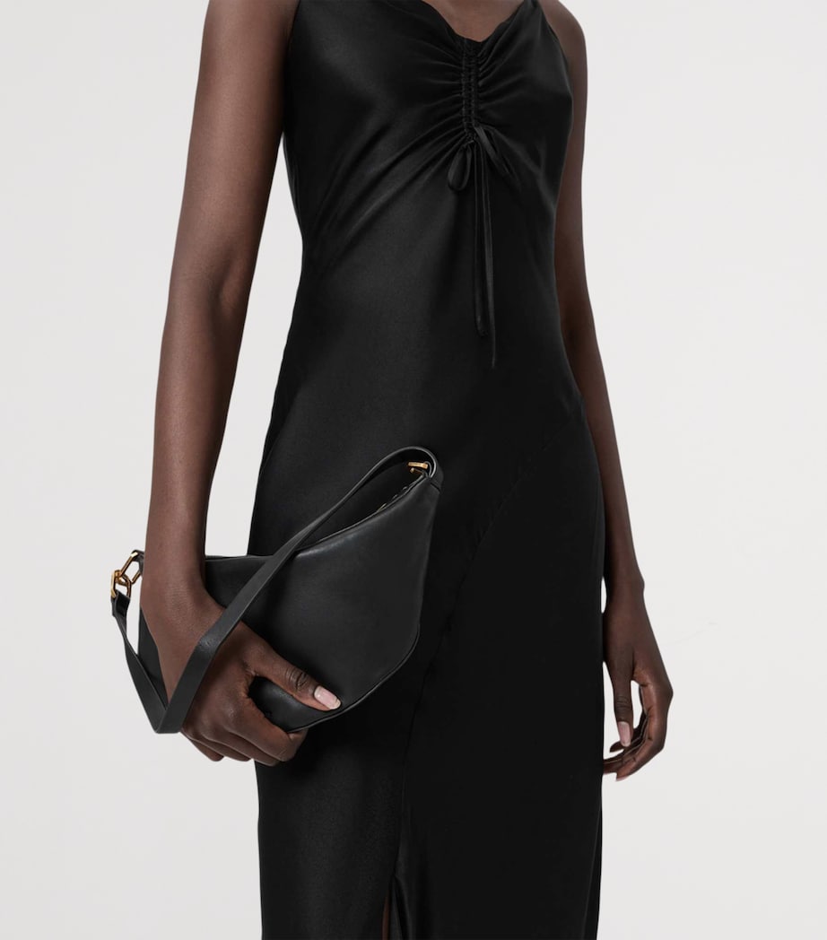 AllSaints Micro Leather Luna Shoulder Bag - Image 2