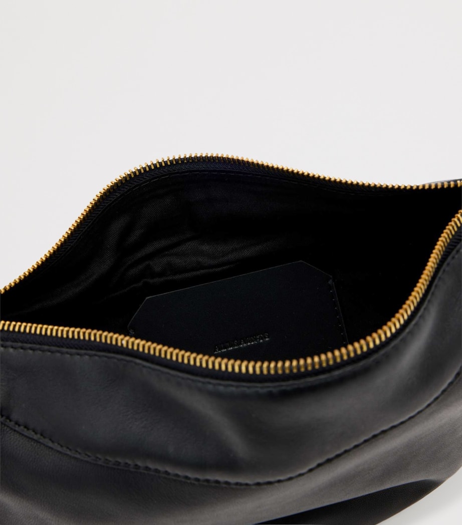 AllSaints Micro Leather Luna Shoulder Bag - Image 3