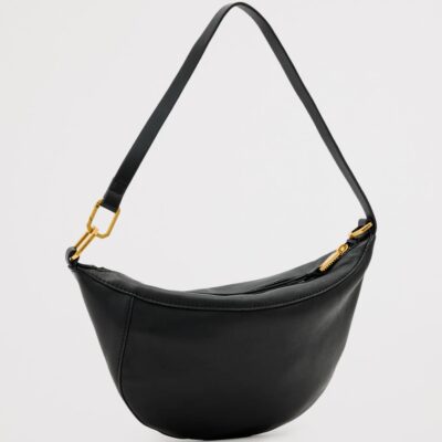 AllSaints Micro Leather Luna Shoulder Bag - Image 4