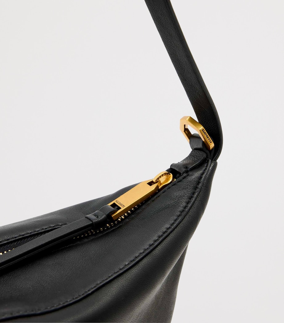 AllSaints Micro Leather Luna Shoulder Bag - Image 5