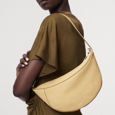 AllSaints Micro Leather Luna Shoulder Bag - Image 2