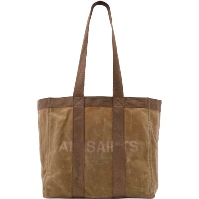 AllSaints Organic Cotton Canvas Layo Tote Bag - Image 1