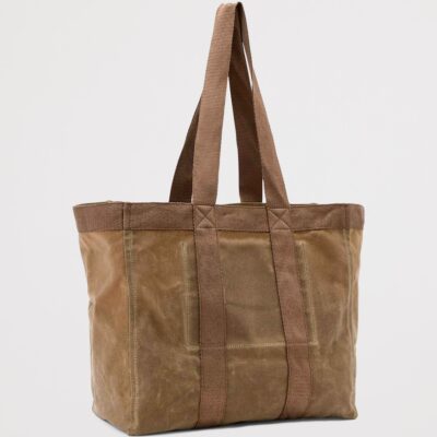 AllSaints Organic Cotton Canvas Layo Tote Bag - Image 4