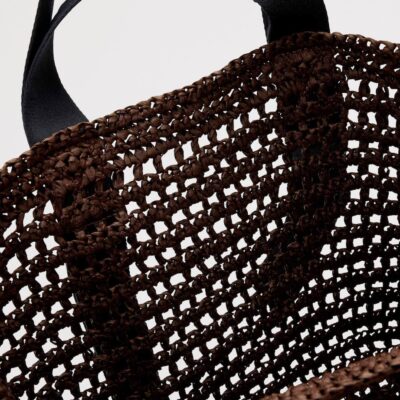 AllSaints Paper Mesh Lullah Tote Bag - Image 5