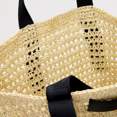 AllSaints Paper Mesh Lullah Tote Bag - Image 5