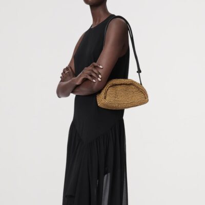 AllSaints Raffia Rosalie Cross-Body Bag - Image 2