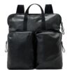 AllSaints Sheepskin Haven Force Backpack - Image 1