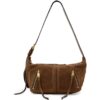 AllSaints Suede Jean Rey Shoulder Bag - Image 1