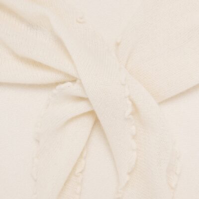 Allude Cashmere Lettuce-Hem Scarf - Image 4