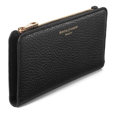 Aspinal Of London Large Grained Leather Mayfair Purse - Image 1