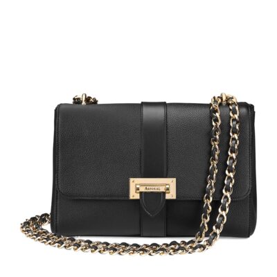 Aspinal Of London Large Leather Lottie Cross-Body Bag - Image 1
