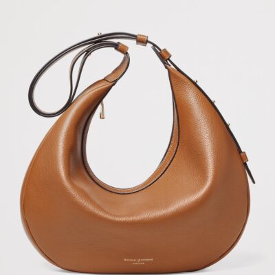 Aspinal Of London Large Soho Crescent Cross-Body Bag - Image 2