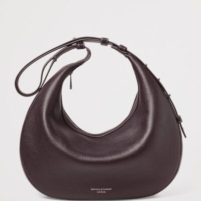 Aspinal Of London Large Soho Crescent Cross-Body Bag - Image 2