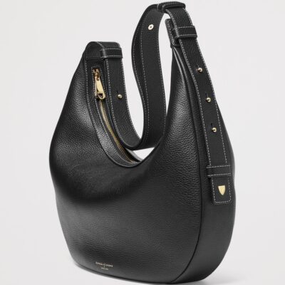 Aspinal Of London Large Soho Crescent Cross-Body Bag - Image 3