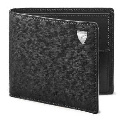 Aspinal Of London Leather Bifold Coin Wallet - Image 1