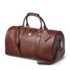 Aspinal Of London Leather Boston Holdall - Image 1