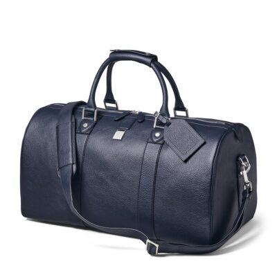 Aspinal Of London Leather Boston Holdall - Image 1
