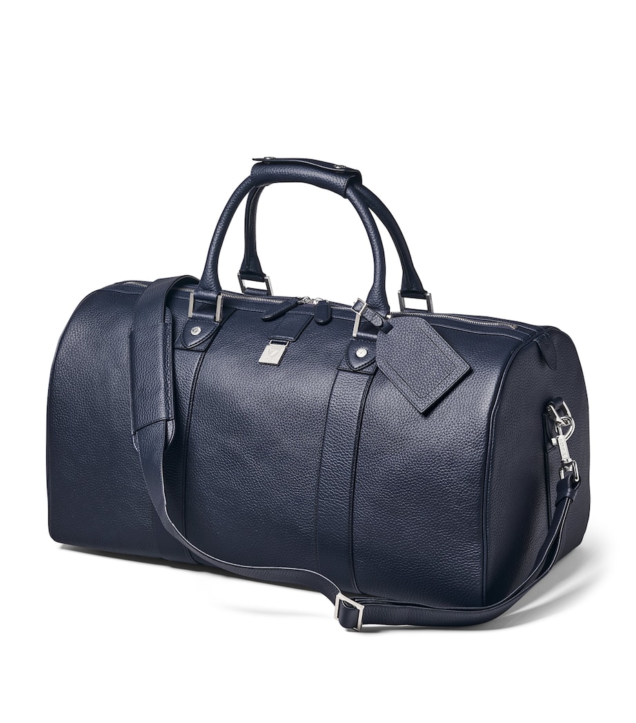 Aspinal Of London Leather Boston Holdall