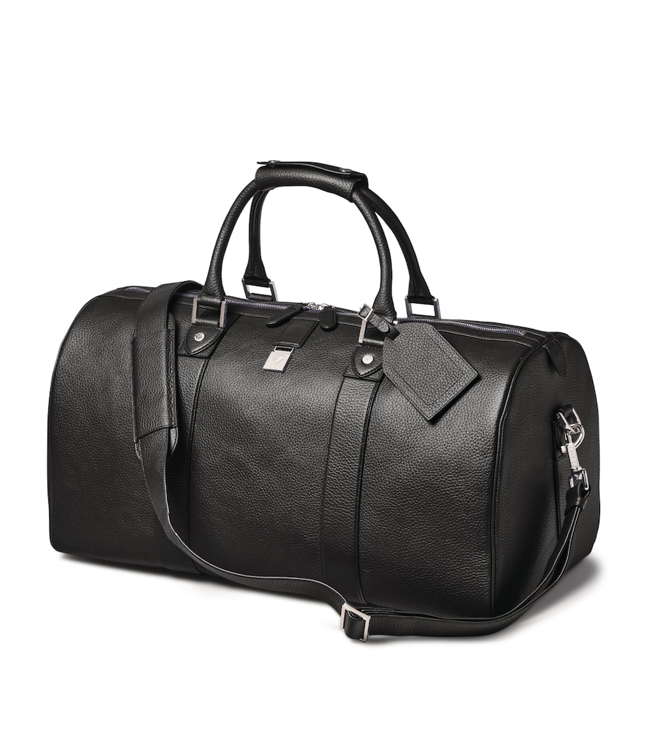 Aspinal Of London Leather Boston Holdall