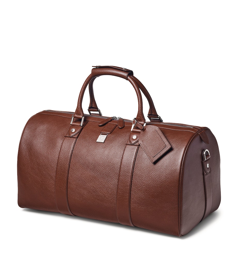 Aspinal Of London Leather Boston Holdall - Image 2