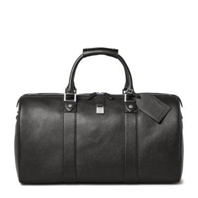 Aspinal Of London Leather Boston Holdall - Image 3