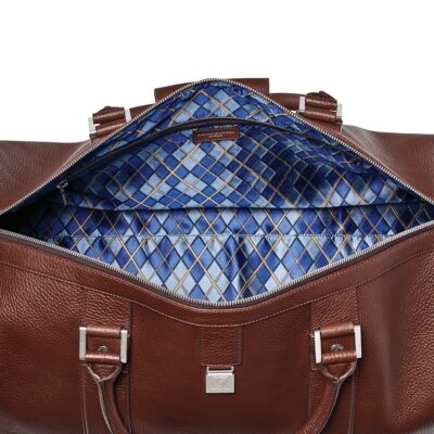 Aspinal Of London Leather Boston Holdall - Image 4